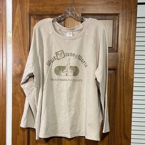 Walt Disney World Long Sleeve Pullover Shirt Top
Size 2X - Unisex